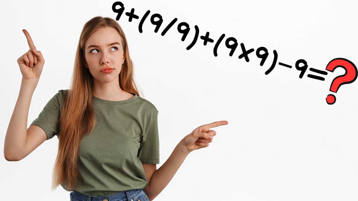 Testez votre capacité cognitive avec cette expression mathématique, vous avez 10 secondes maxi